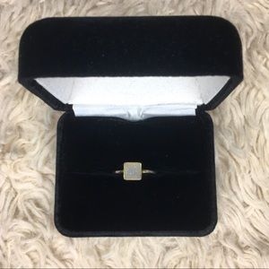 Sterling Silver Druzy Ring